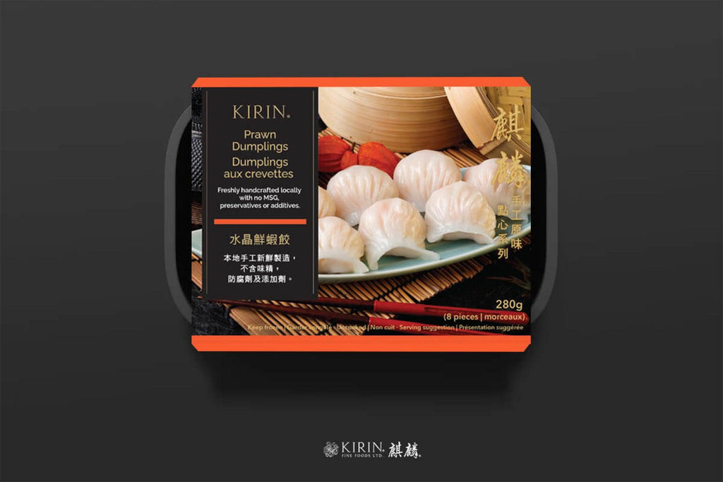 Prawn Dumplings - 水晶鮮蝦餃 - Kirin Fine Foods